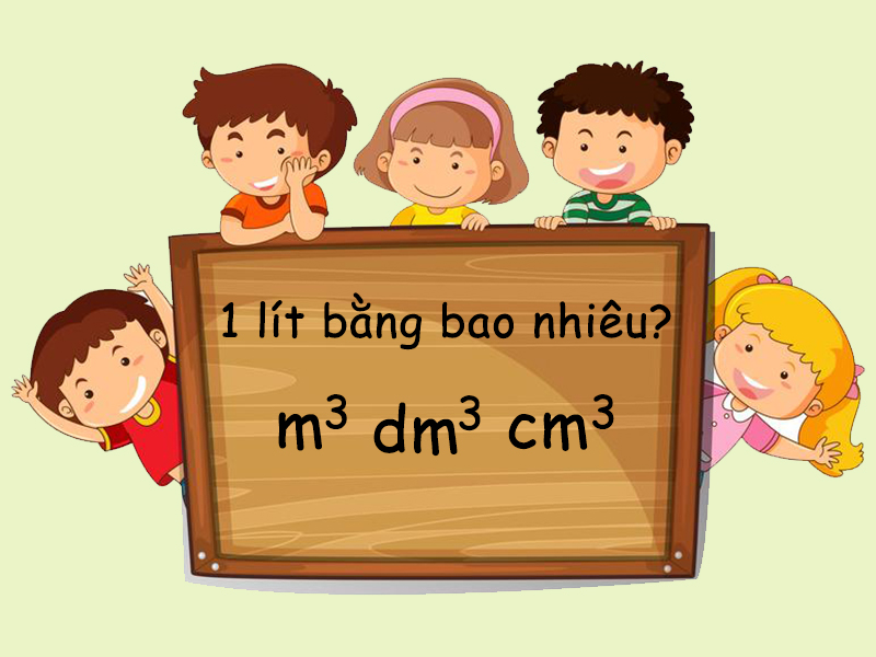 Quy đổi 1 lít về thành các đơn vị khác